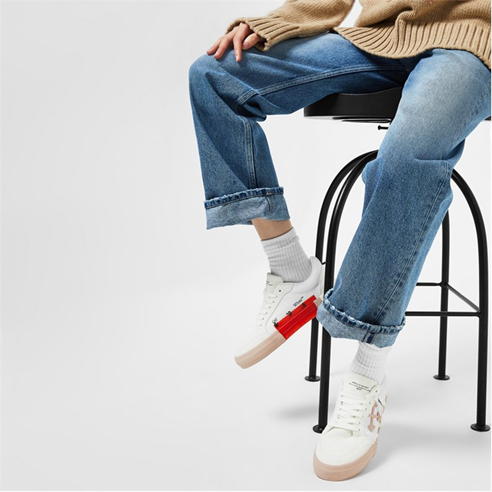 OFF WHITE - Vulcanized Canvas Trainers