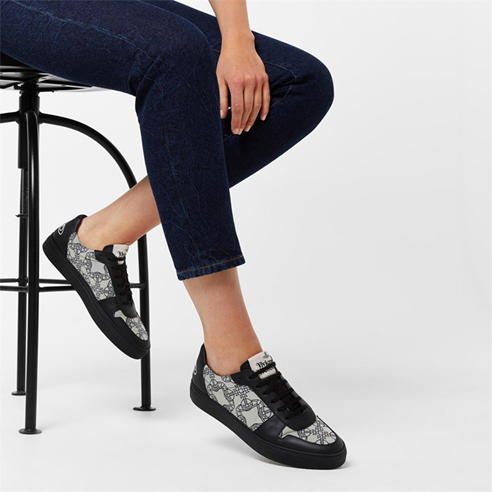 VIVIENNE WESTWOOD - Orb Monogram Low-Top Trainers
