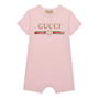 Pink 5861 - GUCCI - Baby Logo Bodysuit Set
