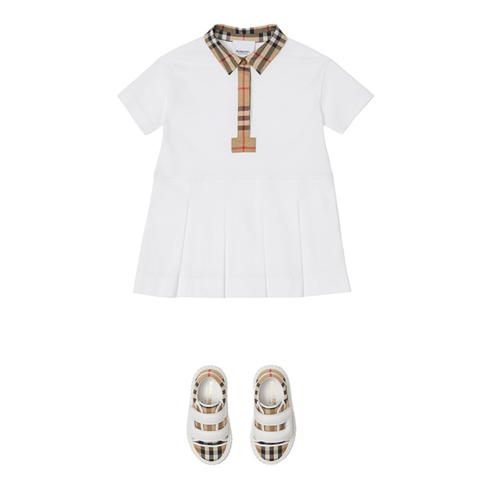 BURBERRY - Mini Sigrid Polo Dress