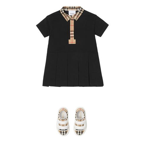 BURBERRY - Mini Sigrid Polo Dress