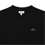 Black 031 - Lacoste - Girl's Tape Fleece Crew Neck Sweatshirt