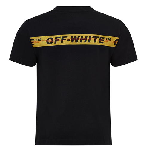 OFF WHITE - Boys Industrial Logo T-Shirt