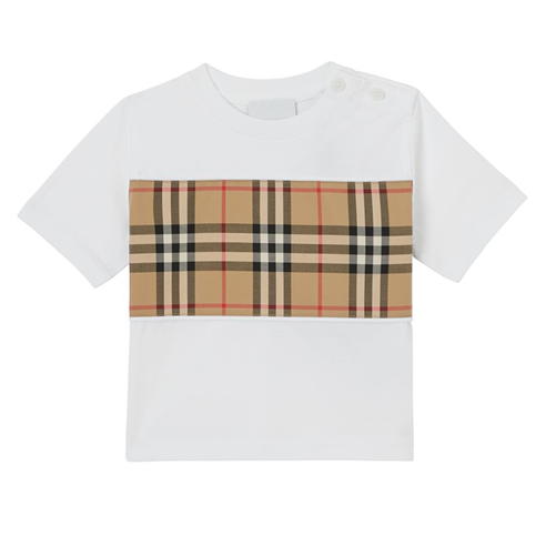 BURBERRY - Vintage Check Panel T Shirt