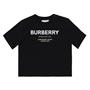 Black A1189 - BURBERRY - Babies Cedar Logo T Shirt