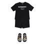 Black A1189 - BURBERRY - Babies Cedar Logo T Shirt