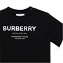 Black A1189 - BURBERRY - Babies Cedar Logo T Shirt
