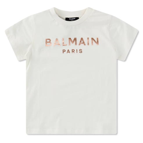 GUCCI - Baby Cotton Flower Embroidery T-Shirt