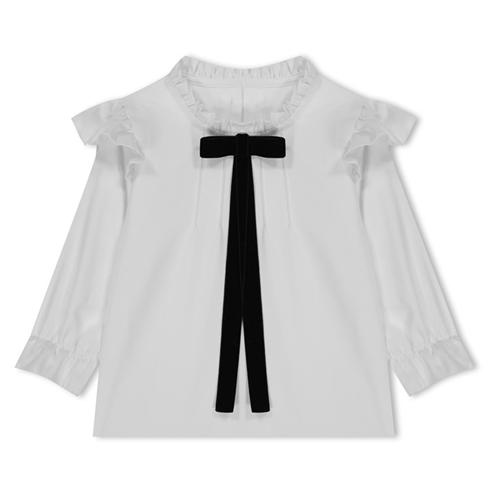 Phi - Phi Frill Bow Blouse In34