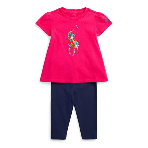 Polo Ralph Lauren - Polo Ts Leggings Set In33
