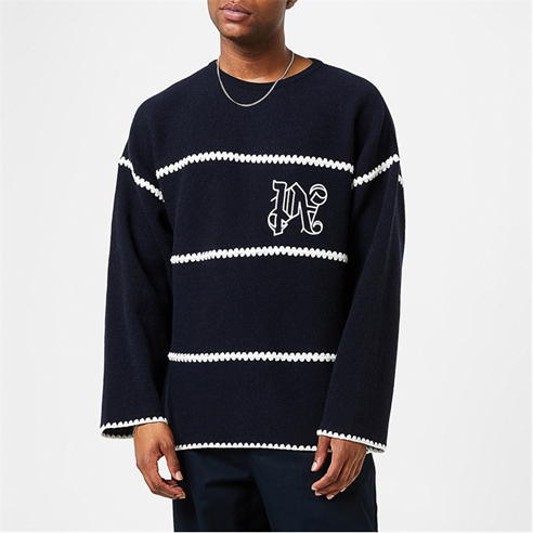 PALM ANGELS - Palm PA Swt Stripe Sn34