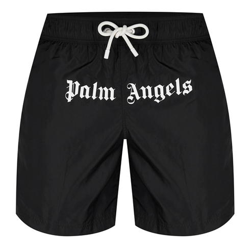 PALM ANGELS - Logo Swim Shorts