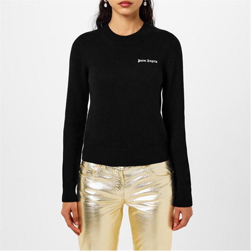 PALM ANGELS - Palm Lgo Knt Jmp Ld34