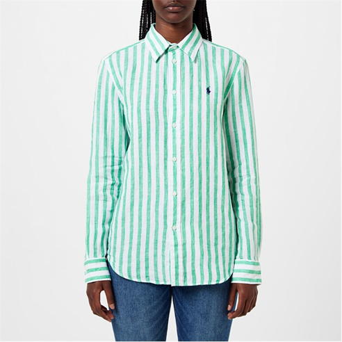 Polo Ralph Lauren - Polo Strip Lin Shirt Ld33