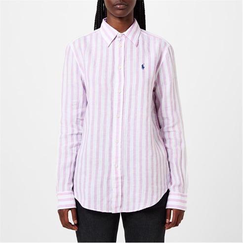 Polo Ralph Lauren - Polo Strip Lin Shirt Ld33