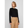 Black 100 - Boss - Fibinnat Knit Sweater