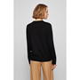 Black 100 - Boss - Fibinnat Knit Sweater