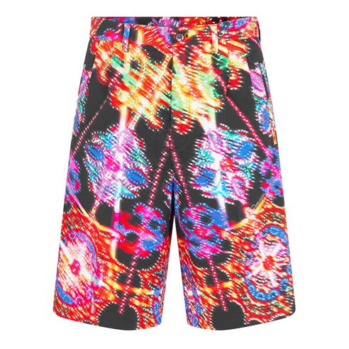 DOLCE AND GABBANA - Luminaire Print Shorts