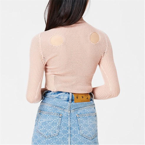OFF WHITE - Meteor Knit Top