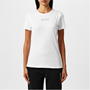 White 100 - Boss - Diamante Logo T-Shirt
