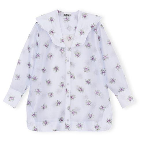 GANNI - Organza Shirt