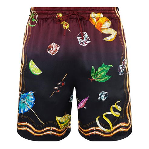 CASABLANCA - Silk Shorts