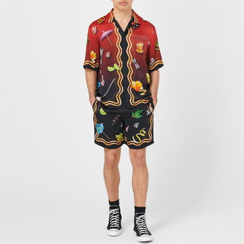 CASABLANCA - Silk Shorts