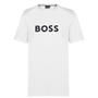 White 100 - Boss - Logo Print T-Shirt