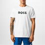 White 100 - Boss - Logo Print T-Shirt