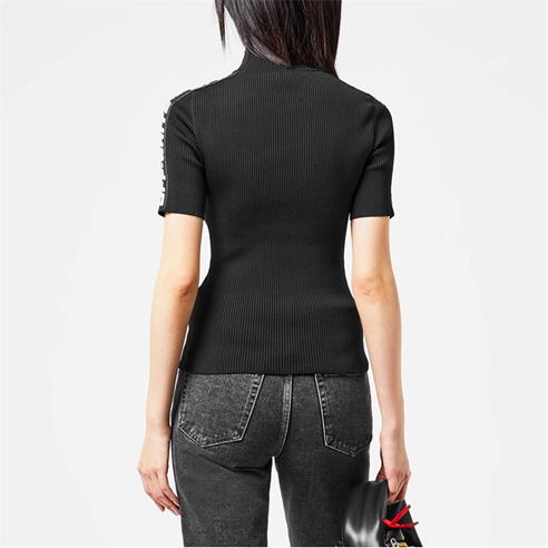 OFF WHITE - Tape Knit Top