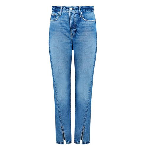 GOOD AMERICAN - Good Boy Twist Slit Jeans
