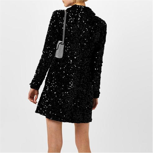 GOOD AMERICAN - Sequin Blazer Dress