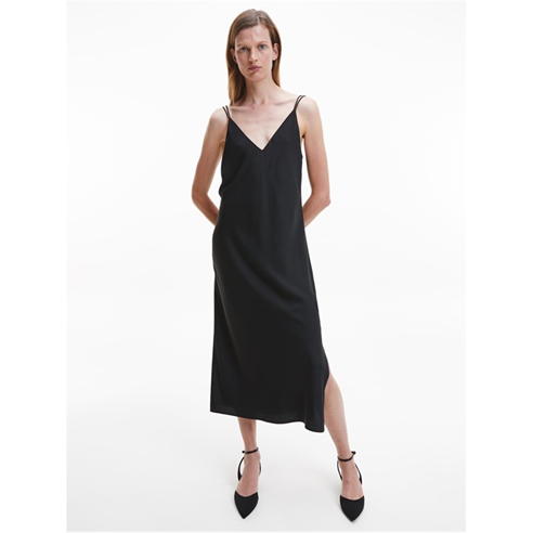 CALVIN KLEIN - Midi Slip Dress