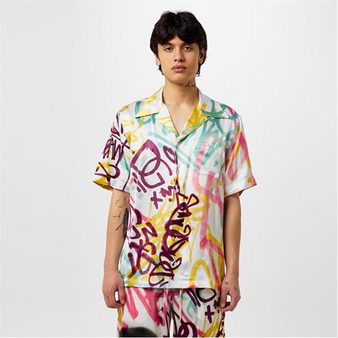 DOLCE AND GABBANA - Hawaiian Graffiti Shirt