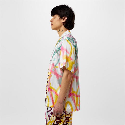 DOLCE AND GABBANA - Hawaiian Graffiti Shirt