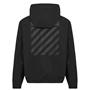 Blk Blk 1010 - OFF WHITE - Diagonal Logo Windbreaker