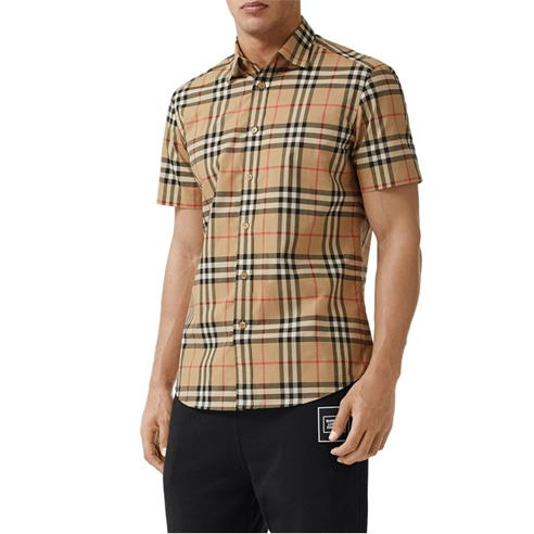 BURBERRY - Caxton Short Sleeve Shirt