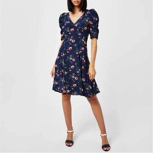 Polo Ralph Lauren - Polo Ralph Lauren Puffed Sleeve Dress