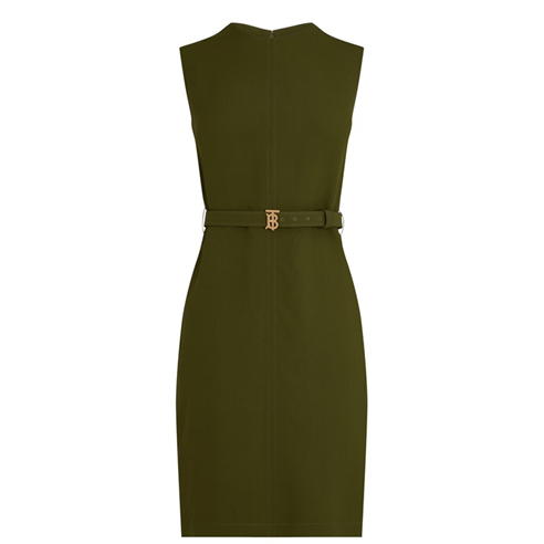 BURBERRY - Macy Belted Dress