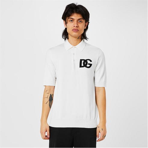DOLCE AND GABBANA - DG Knit Polo Sn05