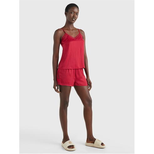 TOMMY HILFIGER - Ditsy Lace Short Pyjama Tank Set