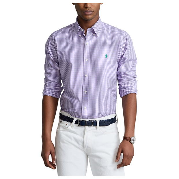 ralph lauren classic fit poplin shirt