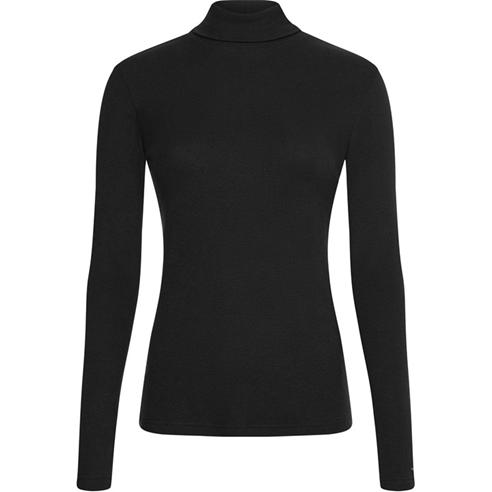 Tommy Hilfiger - SLIM MODAL RIB ROLL-NK TOP