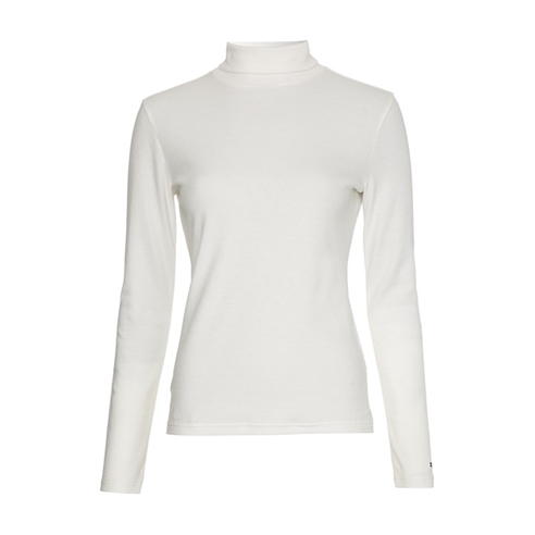 Tommy Hilfiger - SLIM MODAL RIB ROLL-NK TOP