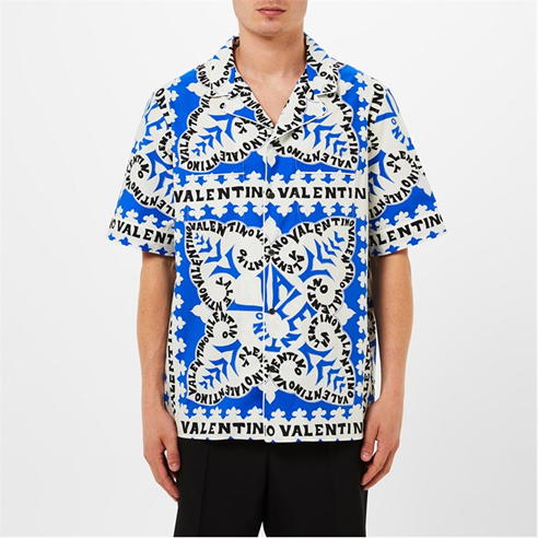 VALENTINO - Cotton Bandana Shirt