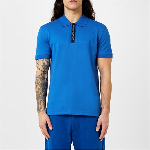 ALEXANDER MCQUEEN - Tape Polo Shirt