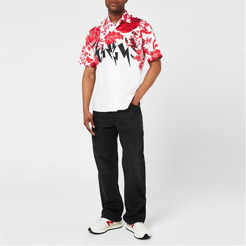 NEIL BARRETT - N Barrett Hawai Shrt Sn32