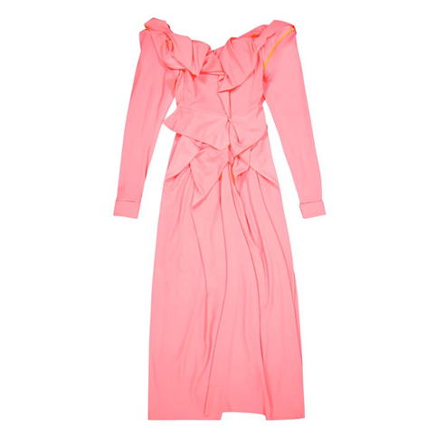 VIVIENNE WESTWOOD - Drunken Long Sleeve Corset Dress