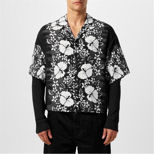 DSQUARED2 - Long Sleeve Hawaiian Shirt