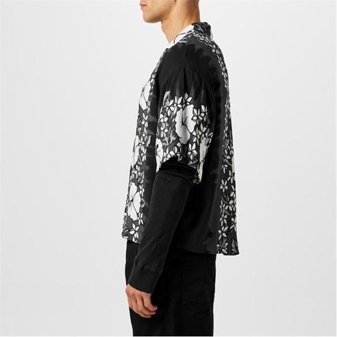 DSQUARED2 - Long Sleeve Hawaiian Shirt